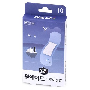 3M납품사 원에이드 숨쉬는투명방수밴드 표준형(10매)